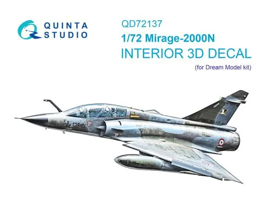 Mirage 2000N interior for Dream Model 1:72 Mirage 2000N interior for Dream Model 1:72