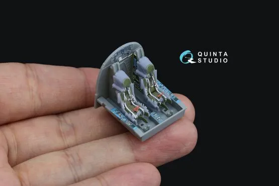 Su-34 interior (w/ resin parts) for Trumpeter 1:72