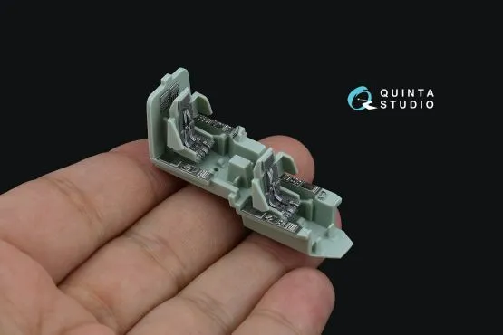 AH-64D early interior (w/ resin parts) for Academy 1:72