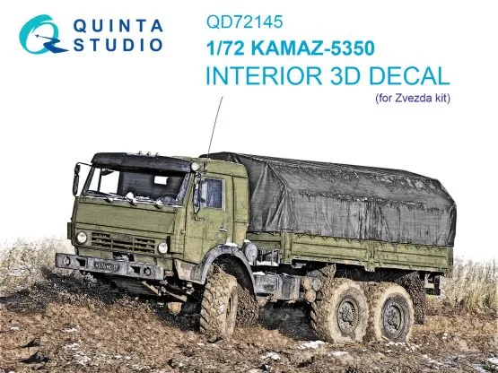 KAMAZ-5350 detail set 1:72