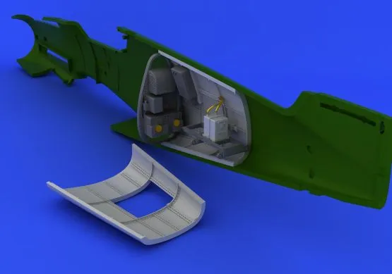 Bf 109G-6 radio compartment 1:48