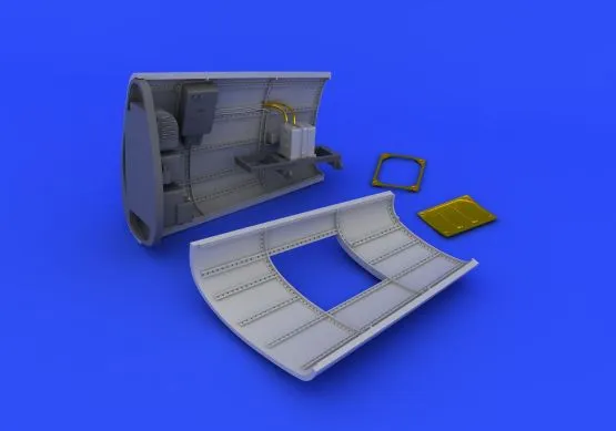 Bf 109G-6 radio compartment 1:48