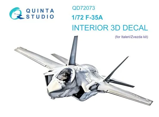 F-35A Interior for Italeri 1:72