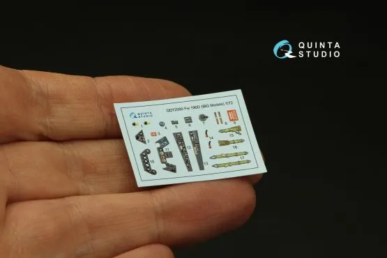 Fw 190D interior for IBG 1:72