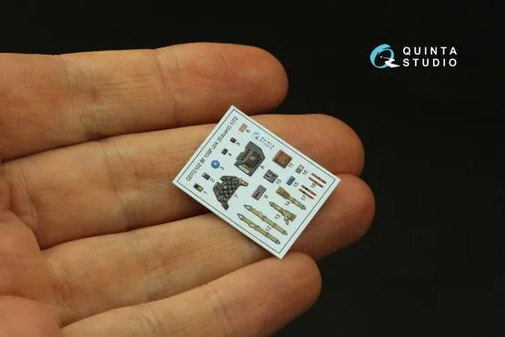 BF 109F-2/4 interior for Eduard 1:72