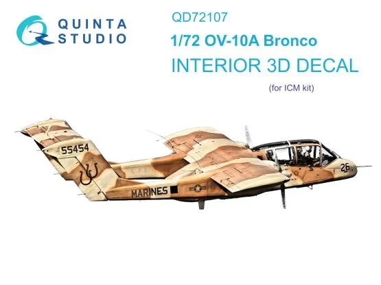 OV-10A Bronco interior for ICM 1:72