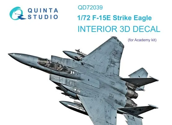 F-15E interior for Academy 1:72