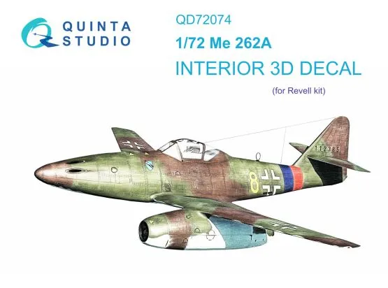 Me 262A interior for Revell 1:72
