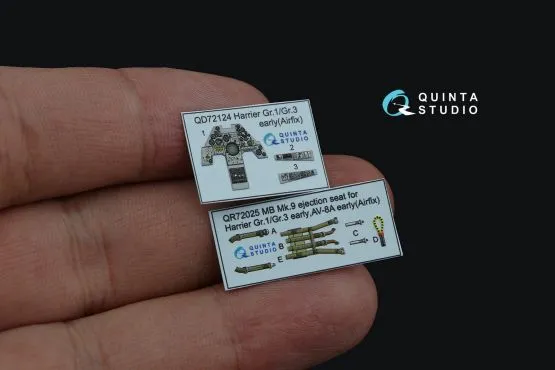 Harrier Gr.1/Gr.3 early interior for Airfix 1:72