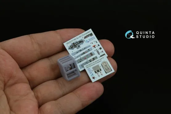 Su-33 Interior (w/ resit parts) for Trumpeter 1:72