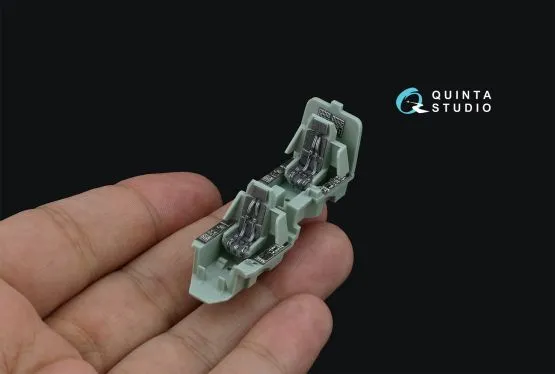 AH-64D late/AH-64E interior for Academy 1:72