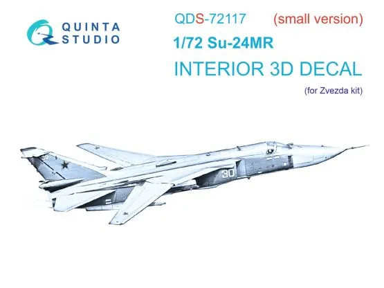 Su-24MR interio (small) for Zvezda 1:72