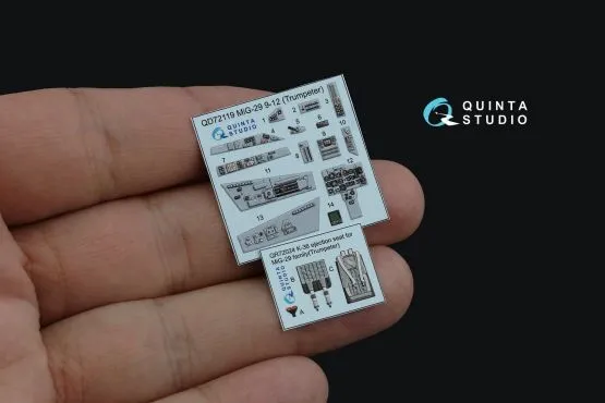 MiG-29 9-12 interior for Trumpeter 1:72