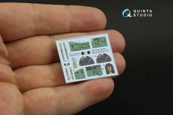 Spitfire Mk.IX interior for Eduard 1:72