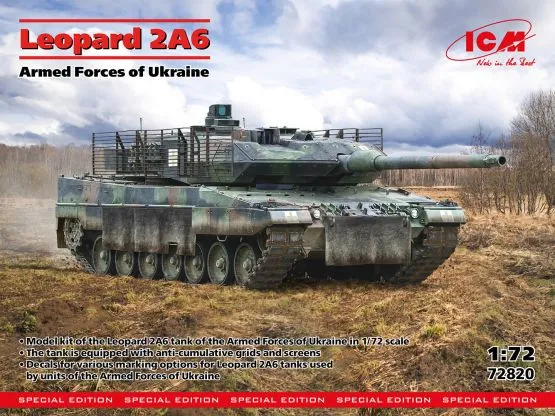 Leopard 2A6 (Ukraine) 1:72