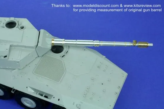 Centauro gun barrel - 105 mm L/52 1:35