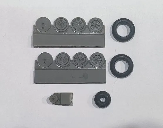 MiG-9/15/17 wheels 1:48