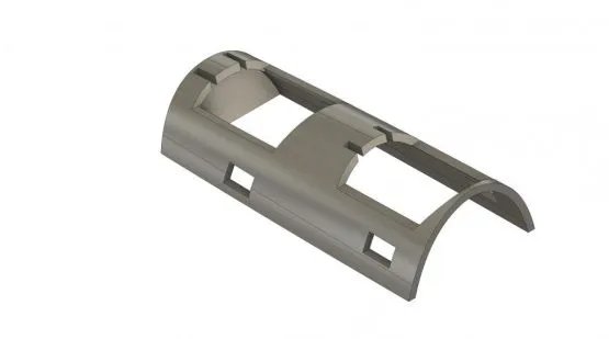 B-58 Hustler fuselage section for cockpit 1:48