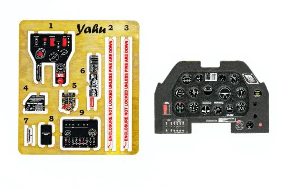 Mustang III - Instrument Panel 1:48 Mustang III - Instrument Panel 1:48