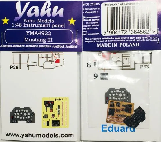 Mustang III - Instrument Panel 1:48