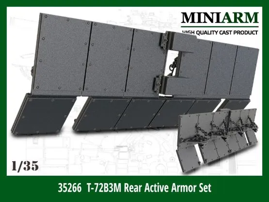 T-72B3M Rear Active Armor Set 1:35