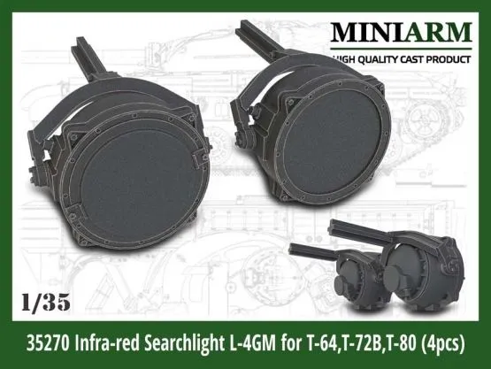 Infra-red searchlight L-4GM 1:35