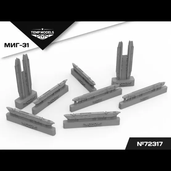 MiG-31 pilons - AKU, APU 1:72