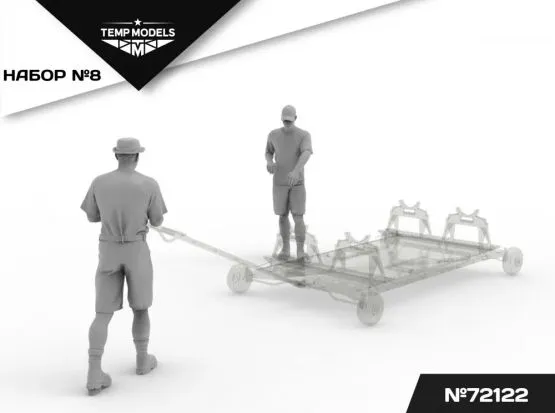 Russian VKS technical personnel (Syria) 1:72