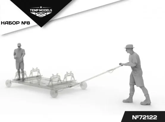 Russian VKS technical personnel (Syria) 1:72