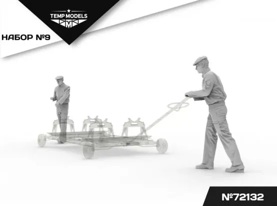 Russian VKS technical personnel 1:72