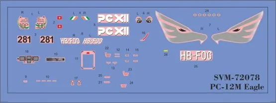 PC-12M "Eagle" turboprop aircraft 1:72