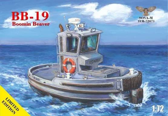 BB-19 "Boomin Beaver" tug boat 1:72