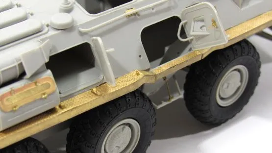 BTR-80 fenders for Trumpeter 1:35