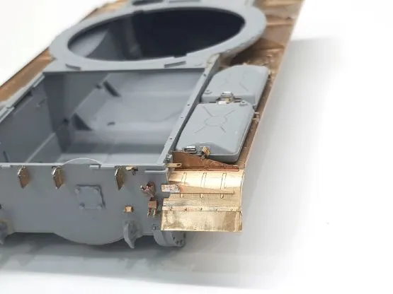 T-62 mud flaps for Zvezda 1:35