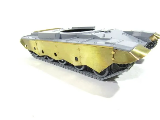 2S19 MSTA-S Side skirts "ZigZag" 1:35