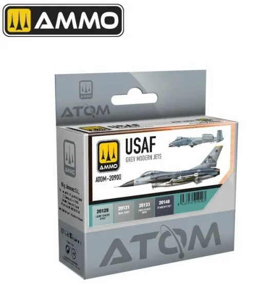 USAF Grey Modern Jets Colors Set (ATOM)