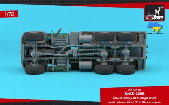 KrAZ-255B - Soviet heavy truck 1:72