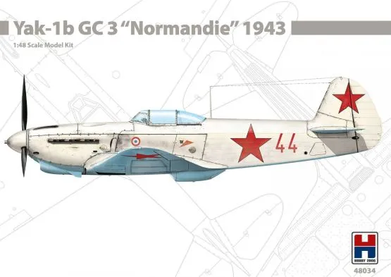 Yak-1b - GC 3 "Normandie" 1943 1:48
