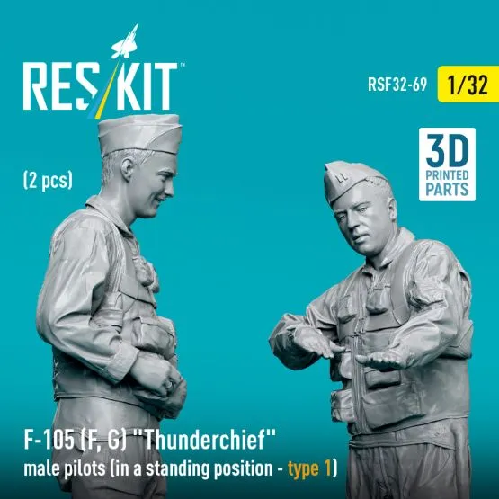 F-105 (F, G) "Thunderchief" pilots type 1 1:32
