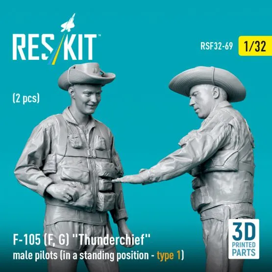 F-105 (F, G) "Thunderchief" pilots type 1 1:32