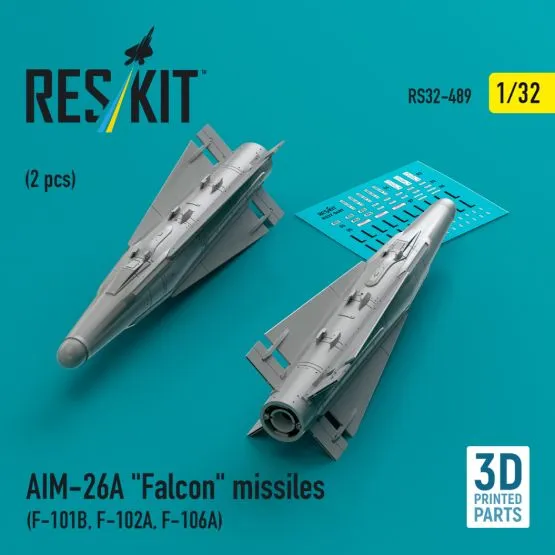 AIM-26A "Falcon" missiles 1:32