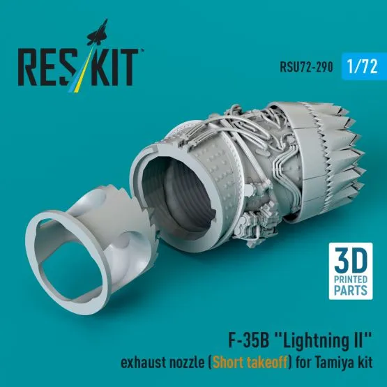 F-35B exhaust nozzle (Short takeoff) for Tamiya 1:72
