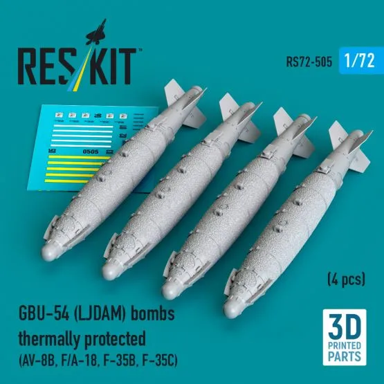 GBU-54 (LJDAM) bombs thermally protected 1:72