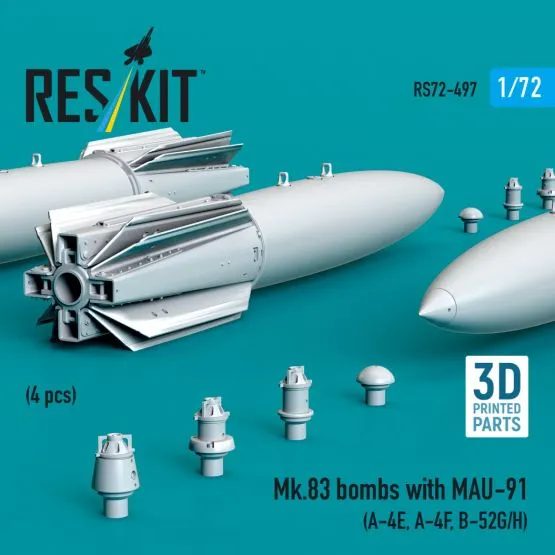 Mk.83 bombs with MAU-91 1:72