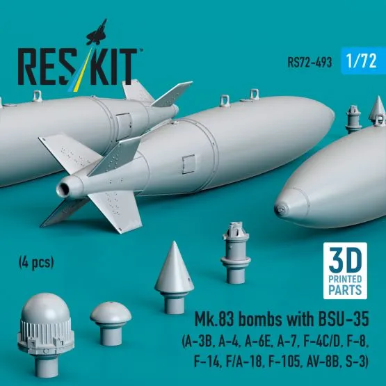 Mk.83 bombs with BSU-35 1:72