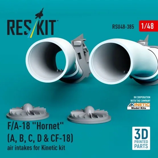 F/A-18 "Hornet" air intakes for Kinetic 1:48