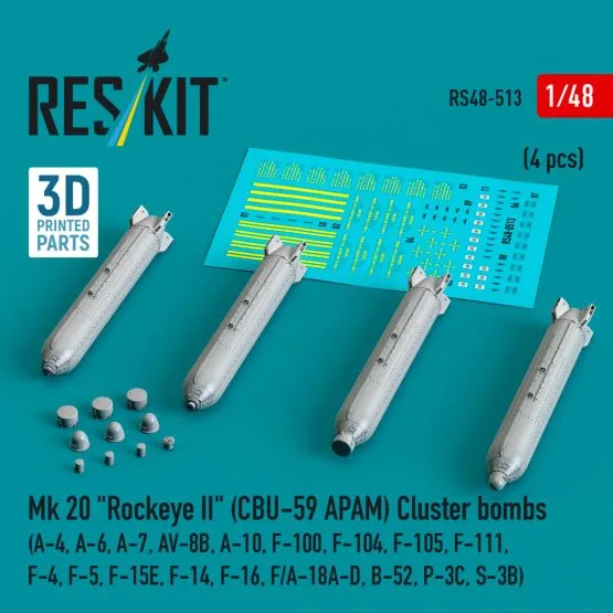 Mk 20 "Rockeye II" (CBU-59 APAM) 1:48
