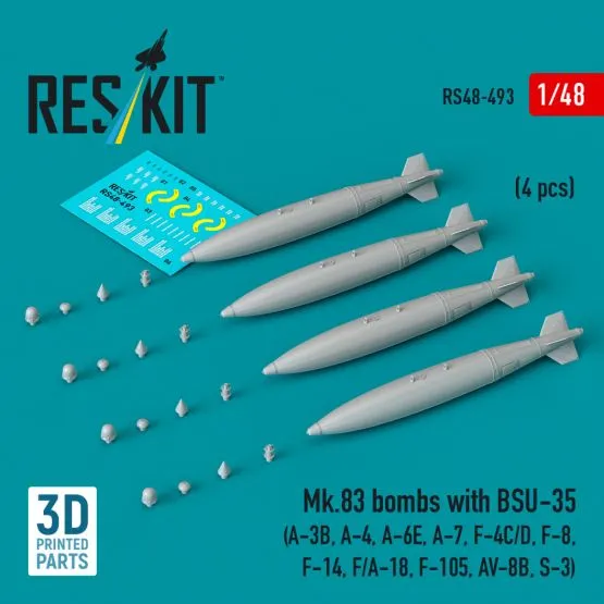Mk.83 bombs with BSU-35 1:48