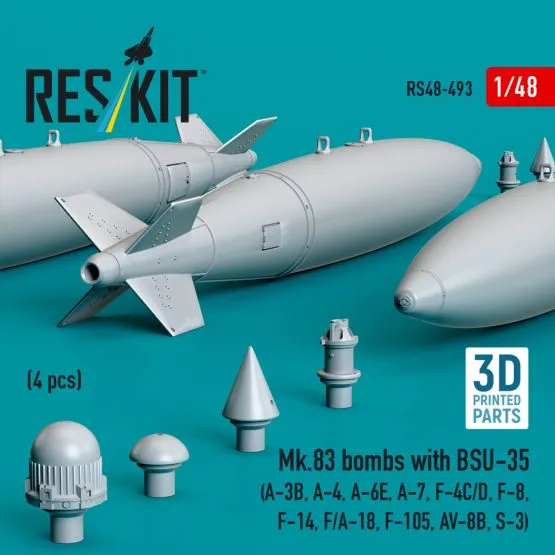 Mk.83 bombs with BSU-35 1:48