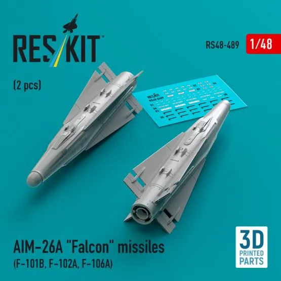 AIM-26A "Falcon" missiles 1:48